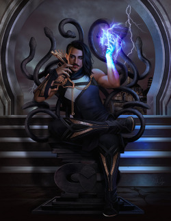 mrnicholas: Looks like we have the go ahead to post our contributions to the Dorian artbook. Here’s mine. :) I hope you guys like it. Looking back though I really wish I’d have gone with a closer shot like my other Dorian piece. :/ Hindsight.  I really