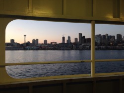 I love the view from ferries!