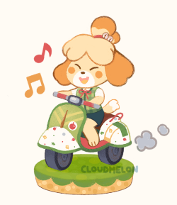 cloudmelon:  look at her go!   🐶🍀     