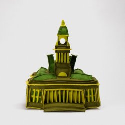 sketchbookcity: Wool Felt Model of the Yorkshire Parliament at 1:200. By Liam Rawlins, a 5th year student at the Royal College of Art @liamrawlins  
