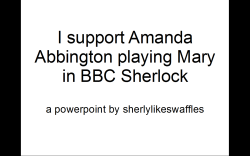 sherlylikeswaffles:  After reading about how upset Martin is for all the hate Amanda gets and with series three coming nearer, I wanted to say some things. The photos of the last slide are from the We support Amanda Abbington I know that there is actually