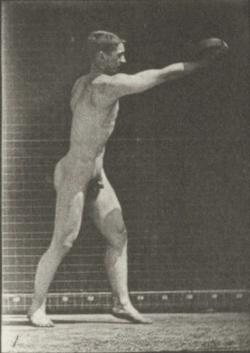 vintagemaleeroticapart2: Unknown model by Edward Muybridge1880s wonder who he is, what he liked, what became of him