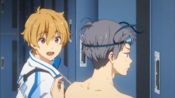 ceebun:  WAS AI TRYING TO SNAP HIS GOGGLES BACK LIKE RIN DOES…………………(and failed???)…………..????????????? 