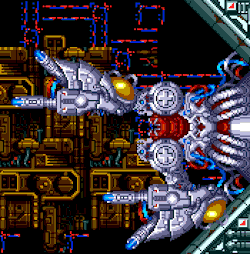 obscurevideogames:  fingering - Eliminate Down (Aprinet - Mega Drive - 1993)  