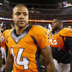 xemsays:  CODY LATIMER wide receiver for Denver Broncos college football star from Indiana University 22 years old. 6'3. 216 pounds. INSTAGRAM: CodyLatimer14 TWITTER: CodyLatimer14