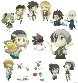 dezerose:    「 TOX 」&amp;「 TOX2 」 Illustration Museum; from the Viva Tales of Xillia 2 Magazine.Full res link