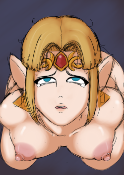 Smash sketch 4/10I thought this will be just 1 sketch, but Zelda is way too cute for that~