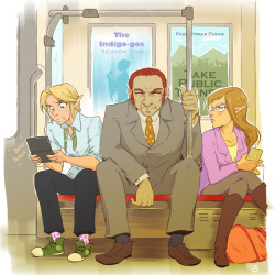 om-nom-berries: omgimsuchadork:   om-nom-berries:  This is what happens when I daydream on the subway. I thought it was funny to imagine Ganondorf taking the subway like a regular plebe. This is what I think went down:  Ganondorf’s pretty high up in