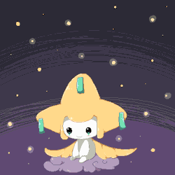 roi-chan:E vE pixel practice with jirachi ////