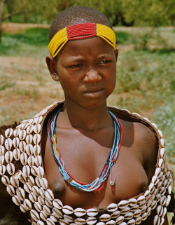 A Tsamai from Ethiopia.