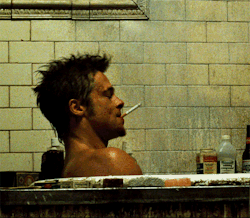 justlolitas:     &ldquo;You created me. I didn’t create some loser alter-ego to make myself feel better. Take some responsibility.” Fight Club (1999)  