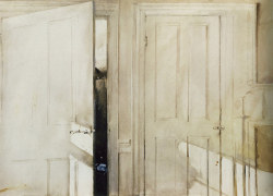 aubreylstallard:Andrew Wyeth, Open and Closed, 1964