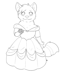 utau-the-oreo-god:  Have Utau dressed as Belle~ A commission done by the wonderful @Pepperree  SO CUTE! ;////; ADORABLE AND LOVELY! Pepperree you do the best commissions seriously! 