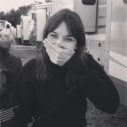 celebsoninstagram:  Alexa Chung: “#TBT ecstatic at Glastonbury. By @feefehbrown” (http://instagram.com/p/irOd71mobg/)