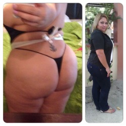 leoloveslatinas:  thicklatinasbest:  Submission… nice thickum latina… love all that sexiness she has to hold on to… big ass that just eats up those g strings… small waist with pudgy belly… and full tits     My kinda thickness