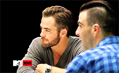gwenstacy:  #I want someone to look at me the way chris pine looks at zachary quinto 