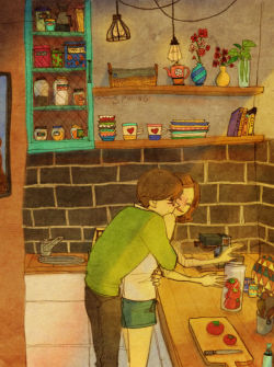 xsanctuaryy:  certym:    Love Is In Small Things  By: Puuung  I love this! I hope I can share countless days like this too :3 &lt;3