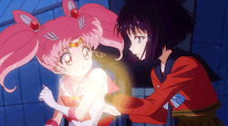 dashberlins:  Chibiusa and Hotaru | Sailor Moon Crystal 3.2