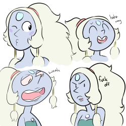 classyplatypi:  More dumb Opal faces 