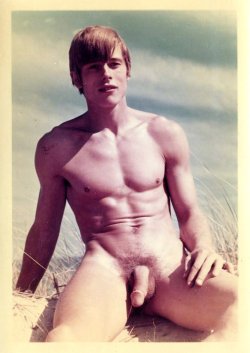 vintagemaleerotica:  Bo Branden by Champion.1970sThe swastica on his shoulder is real.