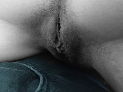 swedish-west-coast-couple:  A bit hairy but oh so horny for a big black cock! Will I ever find one?