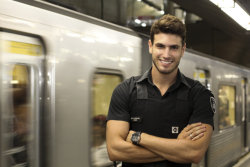 mydesires-br:  Guilherme Leão he is from the brazilian subway security from the city of São Paulo and is also a model (2/2) 