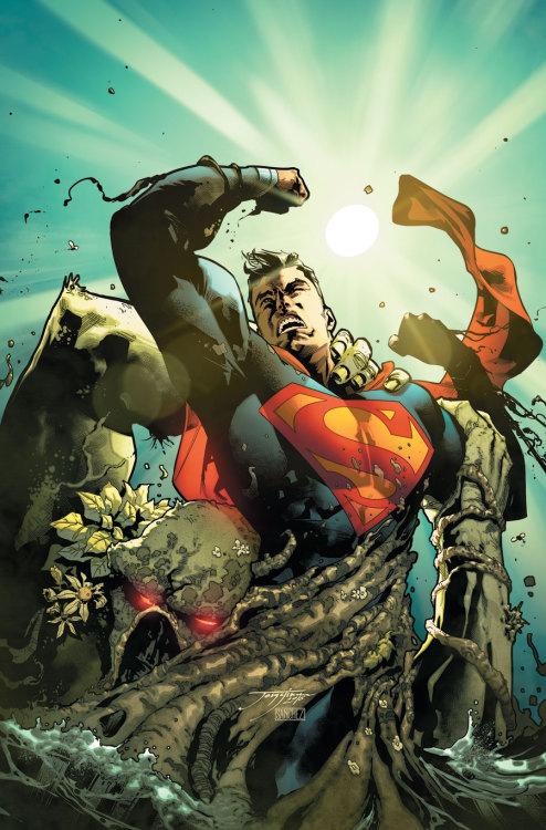 artverso:Jorge Jimenez - Superman vs Swamp Thing 