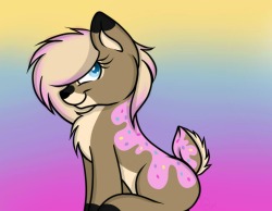 xelectrobeats:  SUCH ART IMPROVEMENT IN SUCH A SMALL AMOUNT OF TIME. The first one is from March 2014, and the second is from June 2014. This donut-deer-pony’s name is Sugar Sprinkles~ and she belongs to me :33   owo Cuuuute~! Hehe, looks like a deer