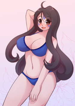 pastelletta:  Commish: Skuld by Pastelletta Commish of (adult) Skuld from Oh My Goddess! in some pretty panties~ 