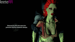 I just finished Arkham Asylum 100% and thought of doing such a gif. &ldquo;Game Over, Ivy. No lesbian allowed today.&rdquo;