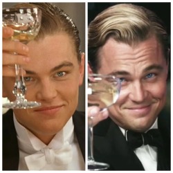 fandomisms:  elkane:  Jack Dawson… Penniless artist who wins a ticket onto Titanic in 1912, attends a first class dinner, develops a taste for the finer things in life, pockets the Heart of the Ocean, survives the sinking, pawns the diamond, spends