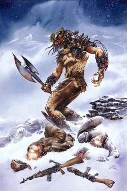 avpcentral:  The Predators hunt in the Soviet Siberia in Predator: Cold War. Check out other great Predator comics at: https://www.avpcentral.com/top-10-predator-comics  