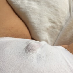 clittoclitplease:  I’m so wet and I can feel my clit getting hard and erect in my panties. I’m slowly touching  the hardening bulge and think about grinding my clit  against another hard clit covered in wet panties.  Slowly touching each other, no