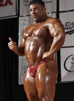 the-swole-strip:  king kamali  http://the-swole-strip.tumblr.com/  It&rsquo;s generally seen as poor form to proposition/solicit someone for sex before you&rsquo;ve left the stage even if you have just won the competition.