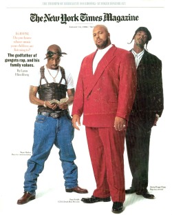 Death Row Records - New York Times Magazine (January 14, 1996)