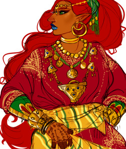 cuscatlanaziz:a quick doodle of Urbosa because Guess What, I Love Her