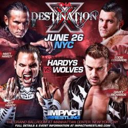 skyjane85:  Yup it’s gonna happen The Hardy’s Vs The Wolves and it’s for the TNA Tag Team belts ishipmcnozzo  Oh man!!! This is going to be fucking awesome! =D freaking out here! Shame It&rsquo;s only the show taping tonight! :( I hope they don&rsquo;t