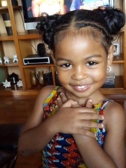 adorable-mixed-babies:Indian, Trinidadian &amp; African American   Gorgeous baby girl!