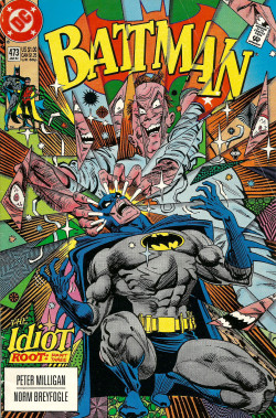 Batman No. 473 (DC Comics, 1992). Cover art by Norm Breyfogle.From Oxfam in Nottingham.