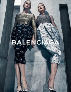 fashion&ndash;victime:  Lara Stone and Kate Moss by Steven Klein for Balenciaga Fall/Winter 2015 Ad Campaign