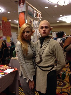 Saw an amazing Solas and Female Lavellan at Anime LA!