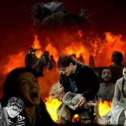 Didn’t want this to happen but it did so here you go!  I’ve got your suffering Starks, crying Guts, and dead Dobby.  Rickon went full End of Evangelion.  Welcome to hell!