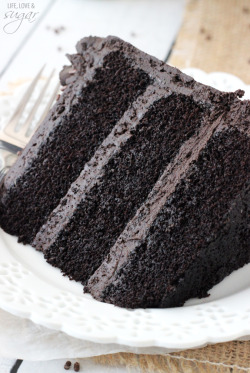 sweetoothgirl:  Best Chocolate Cake 