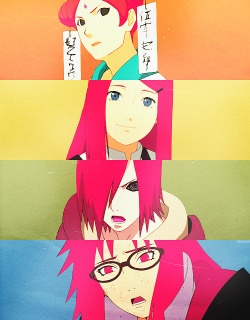 astakides:  Uzumaki Clan   Red Hair: Mito, Kushina, Nagato, Karin. 
