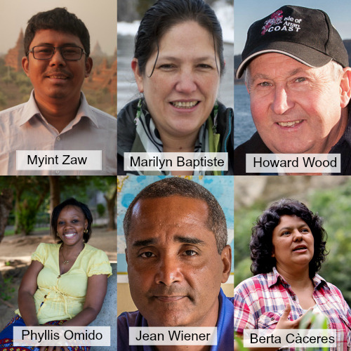 Awardees of the Goldman Environmental Prize