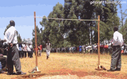 jcoleknowsbest:  gifcraft:  Kenyan High School High Jump  damn