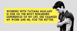 monkeykira:  Why is your show so awesome?Tatiana Maslany. 
