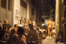 Naked in the center of Thessaloniki 12/7/2013 https://vimeo.com/74696604 photo by Eleftheria Kalpenidou more photos on http://astikosgymnismos.blogspot.gr/2013/07/blog-post_18.html