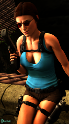 Oddly enough I think Red’s and Smug’s Lara Croft is just as cute in her classic outfit. And it feels great to have my favorite female characters from the PS1 Era in a scene together!Full ResolutionLara SoloPS1 LadiesPS1 Ladies NudeI Now Have a Reblog