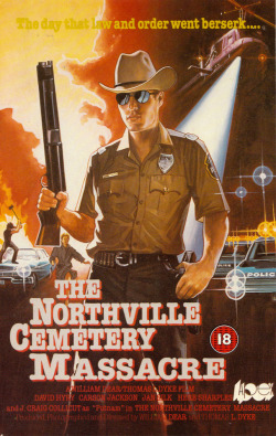 The Northville Cemetery Massacre VHS (Apex Video). Directed by William Dear and Thomas Van Dyke, 1976.From a car boot sale in Nottingham.Watch the trailer HERE